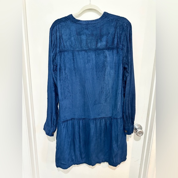 GAP Navy Blue Long Sleeve Corduroy Dress - Picture 2 of 6